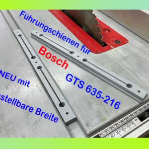 Führungsschien einstellbar Bosch GTS 635-216 Sägeschlitten T-Nut 150 200 300 380