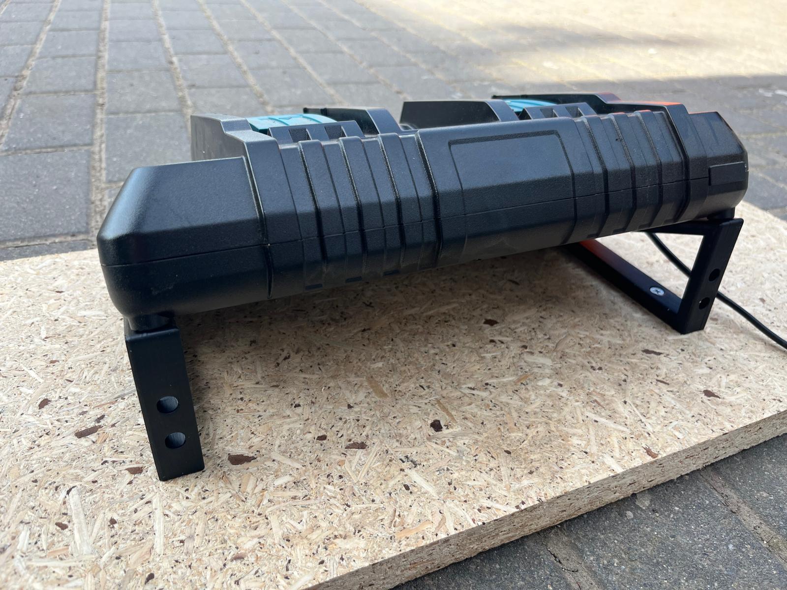 MAKITA 18V Ladegeräthalterung Wandhalter Ladegerät DC18RD Doppelladegerät – Bild 7