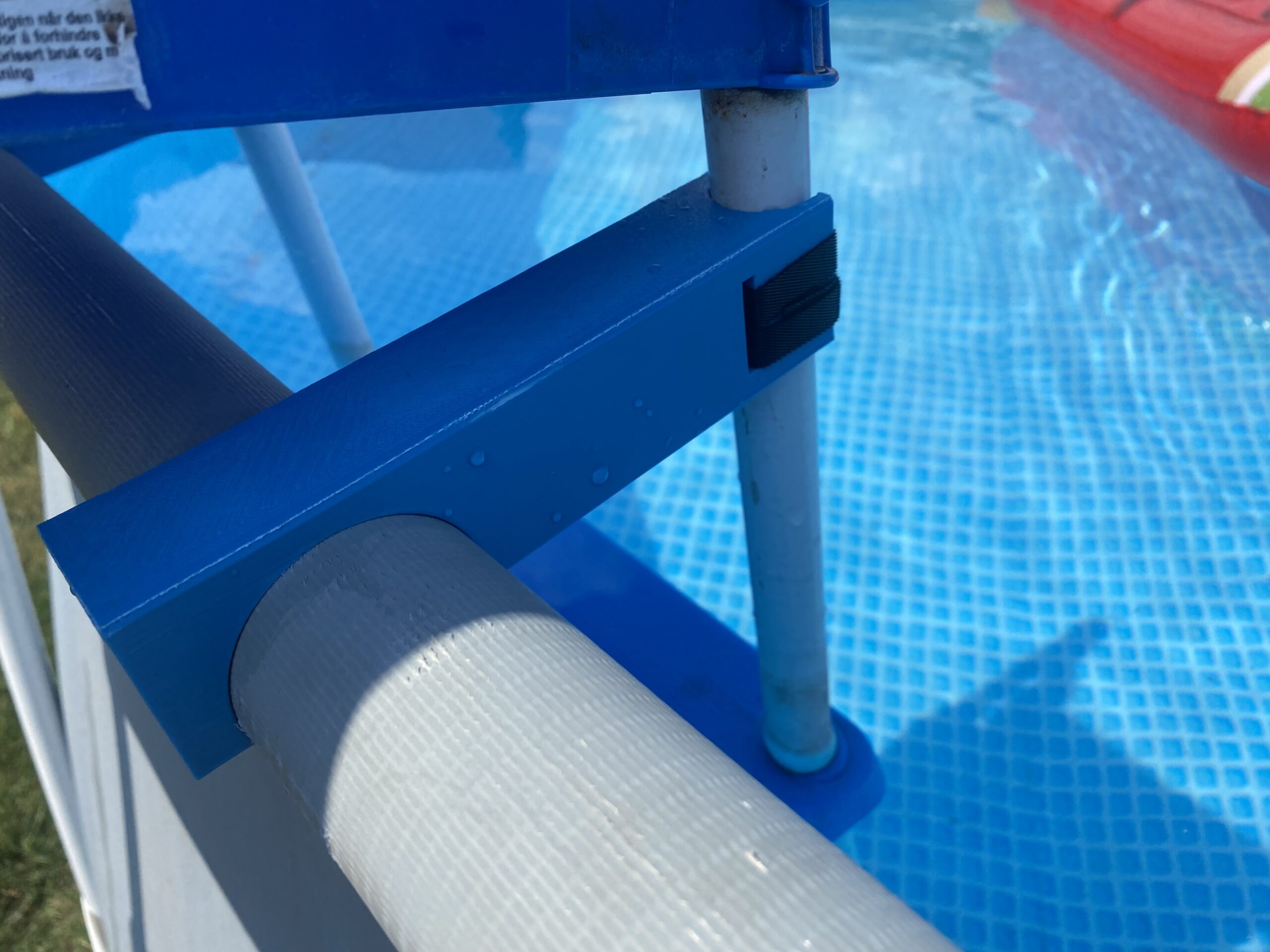 Halter für Intex Bestway Pool Leiter Poolleiter Sicherheitsleiter Swimmingpool Rund oder Oval – Bild 6