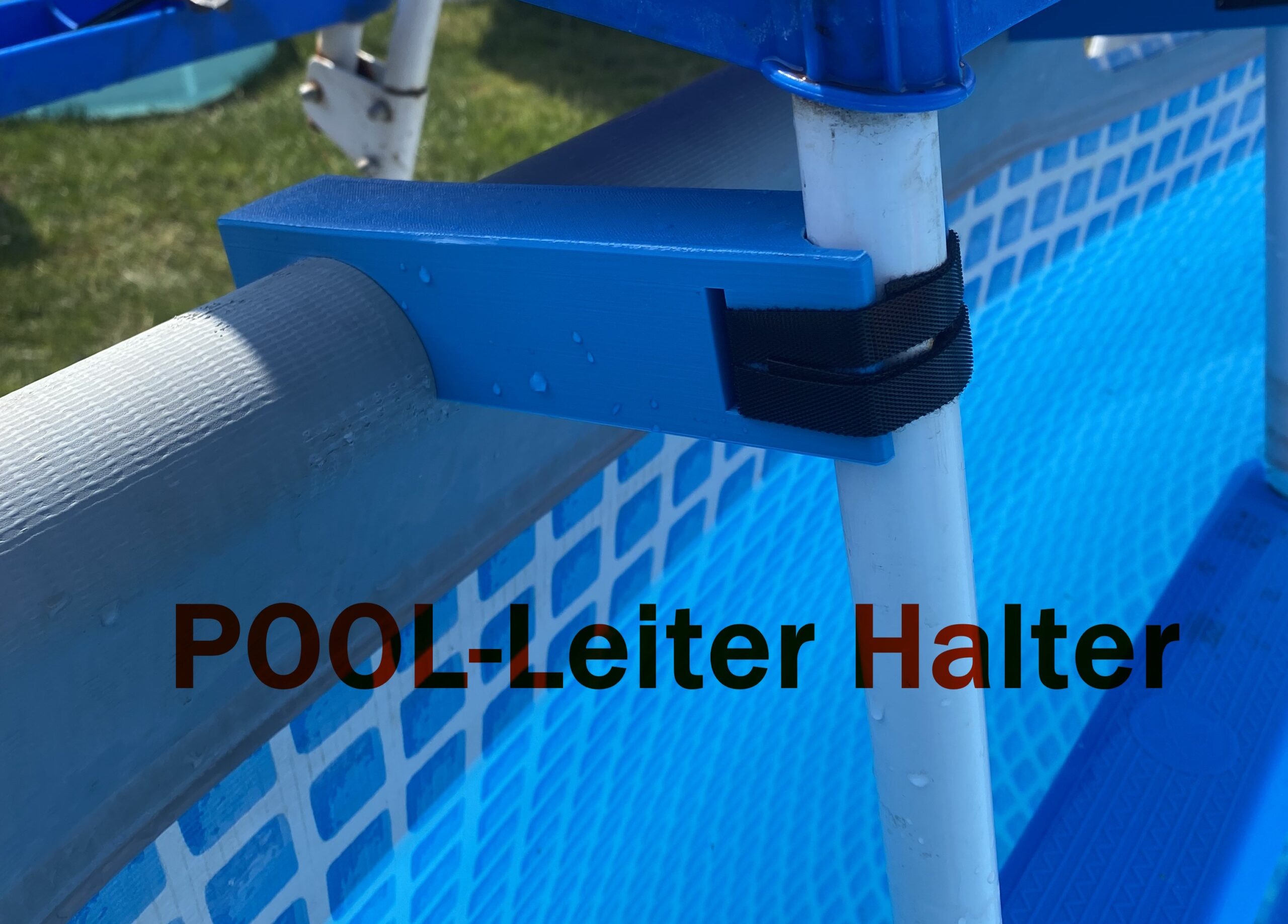 Halter für Intex Bestway Pool Leiter Poolleiter Sicherheitsleiter Swimmingpool Rund oder Oval