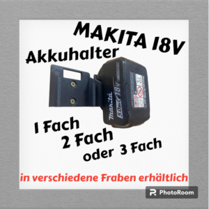 MAKITA 18V Akkuhalterung Halter Halterung Befestigung Wandhalter Akku